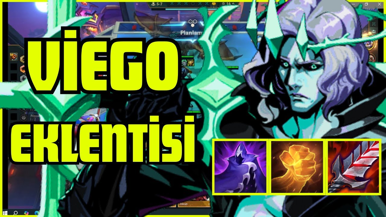 MAHVOLMUŞ KRAL EKLENTİSİ İLE ESKİ VİEGO'YU GERİ GETİRMEK - TFT SET 16