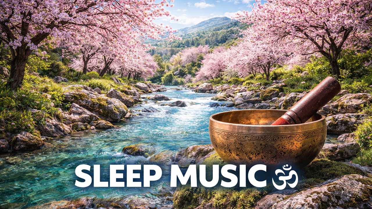 Deep Sleep Meditation � Tibetan Singing Bowl & Relaxing Nature 1 Hour