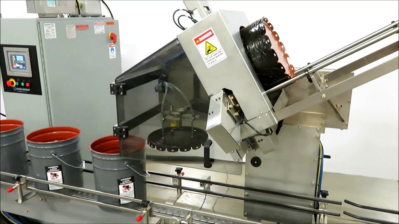 3 Head POP Filler w. Lid Placer