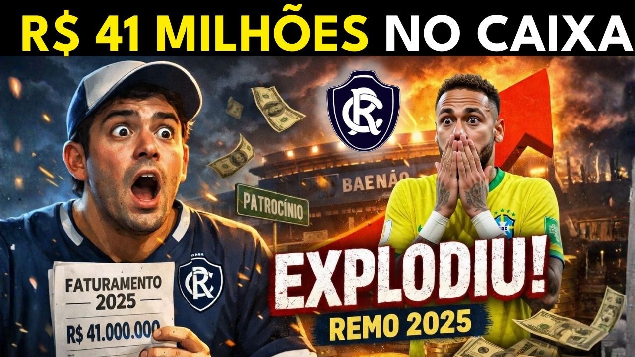 Do Baenão Fechado a MILHÕES no Caixa: Remo TRIPLICA Receita em 2025 e choca o futebol brasileiro!