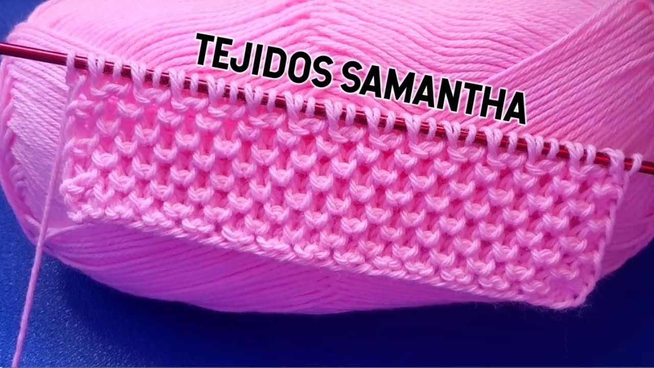 HERMOSO PATRÓN💝 PARA TEJER CHOMPAS CHALECOS SUÉTER A DOS AGUJAS  / TEJIDOS SAMANTHA  