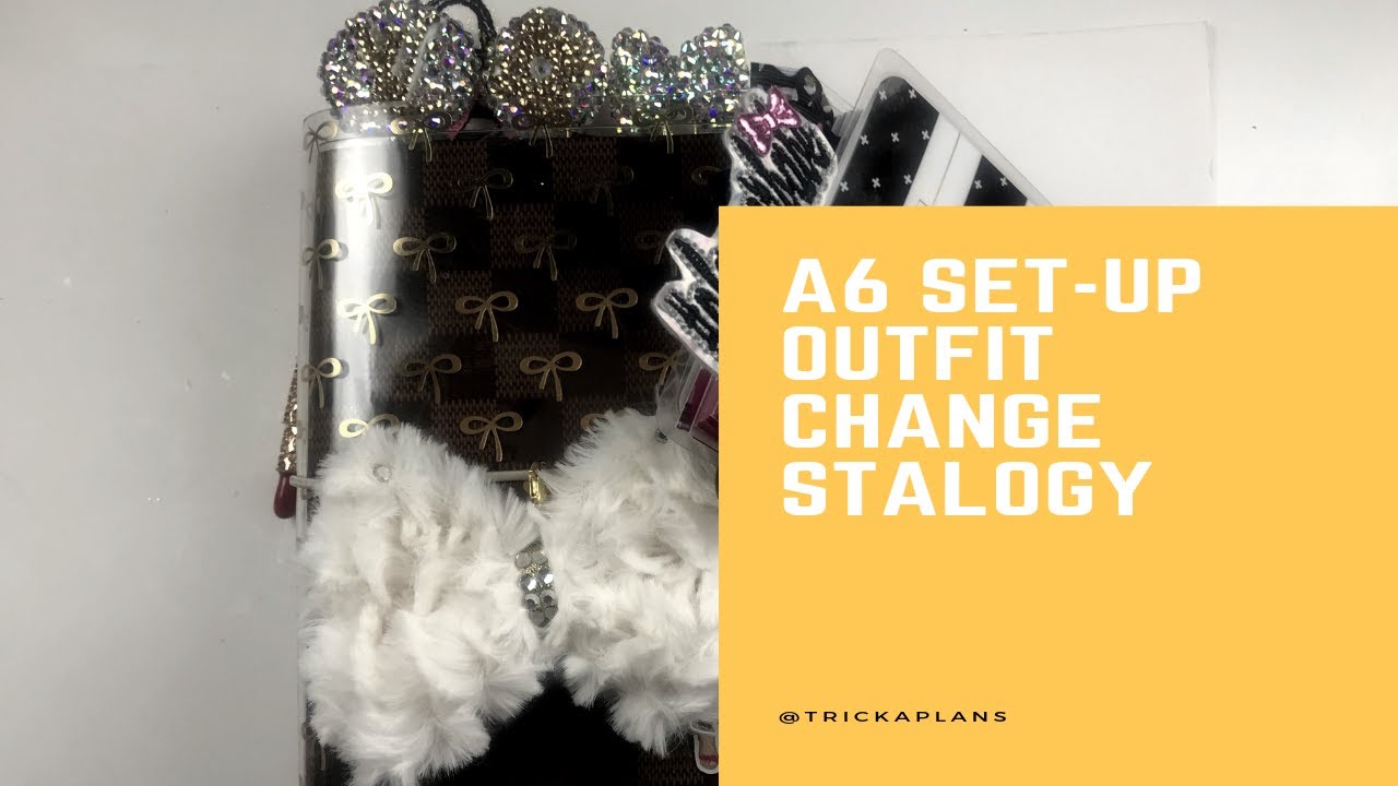 A6 STALOGY 365 DAILY FLIPTHROUGH/A6/PLANNER SOCIETY SET-UP #a6stalogy #trickaplans #planner #bows