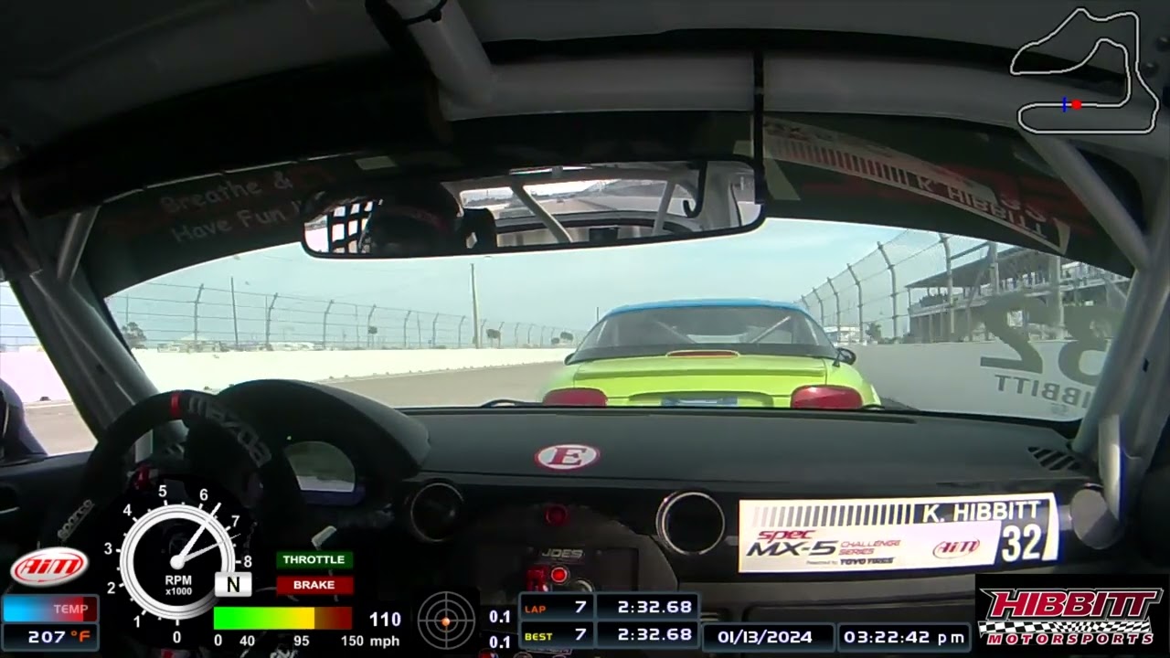 Kamden Hibbitt - 2024 SCCA Sebring Super Tour Spec MX-5 Race #1