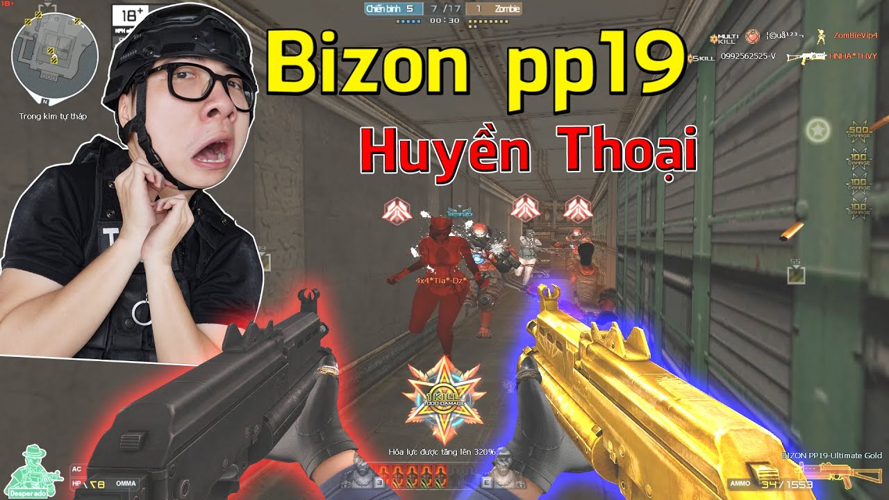SMG BIZON PP19 KHẮC TINH CỦA ZOMBIE ĐỘT KÍCH