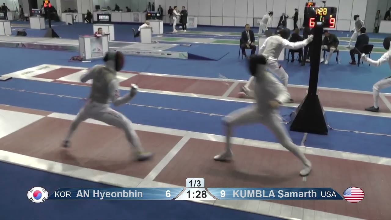 2023 Day04 T16 04 M F Individual Junior Plovdiv BUL CHM RED KUMBLA USA vs AN KOR