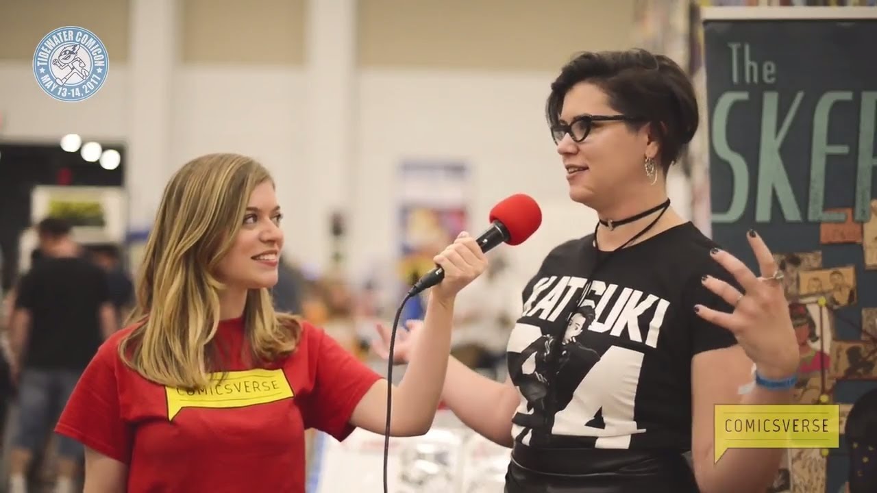 Tini Howard Interview at Tidewater Comicon Talks Power Rangers Pink, Rick and Morty, and Magdalena!