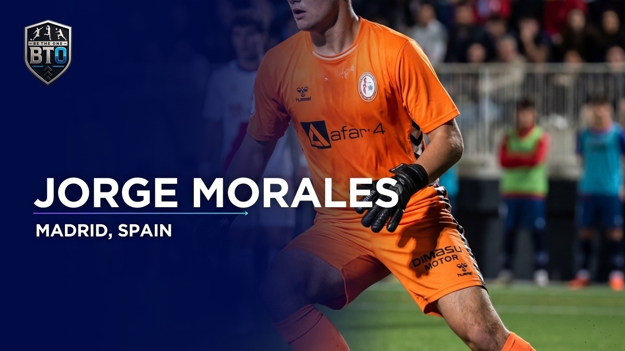 JORGE MORALES | Goalkeeper | Class of 2026 | CF Rayo Majadahonda (Spain)