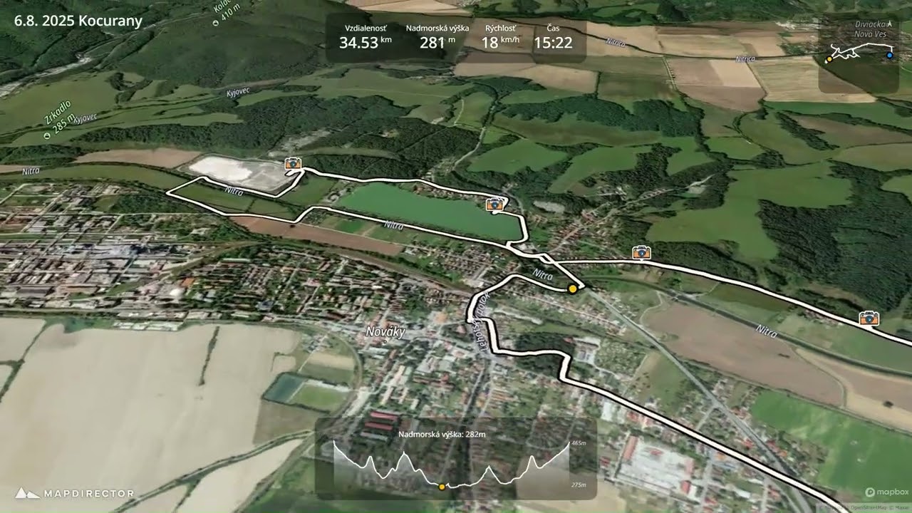 mapdirector 6.8. 2025 Kocurany