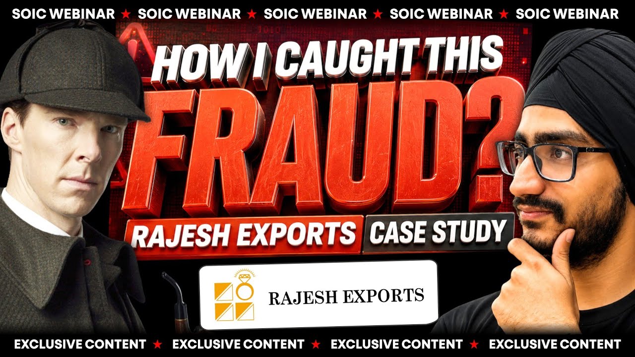 How I Caught This Company Fraud? Rajesh Exports Case Study