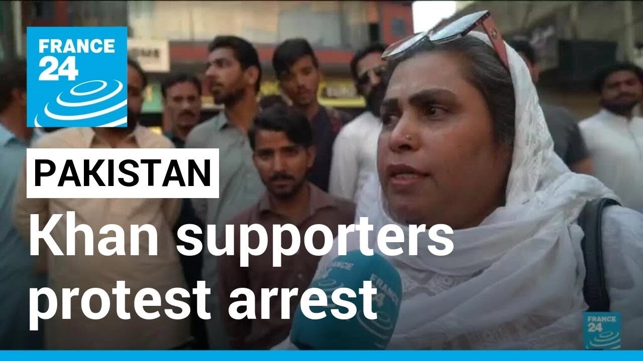 Supporters of Pakistan ex-PM Khan march to capital to protest arrest &bull; FRANCE 24 English