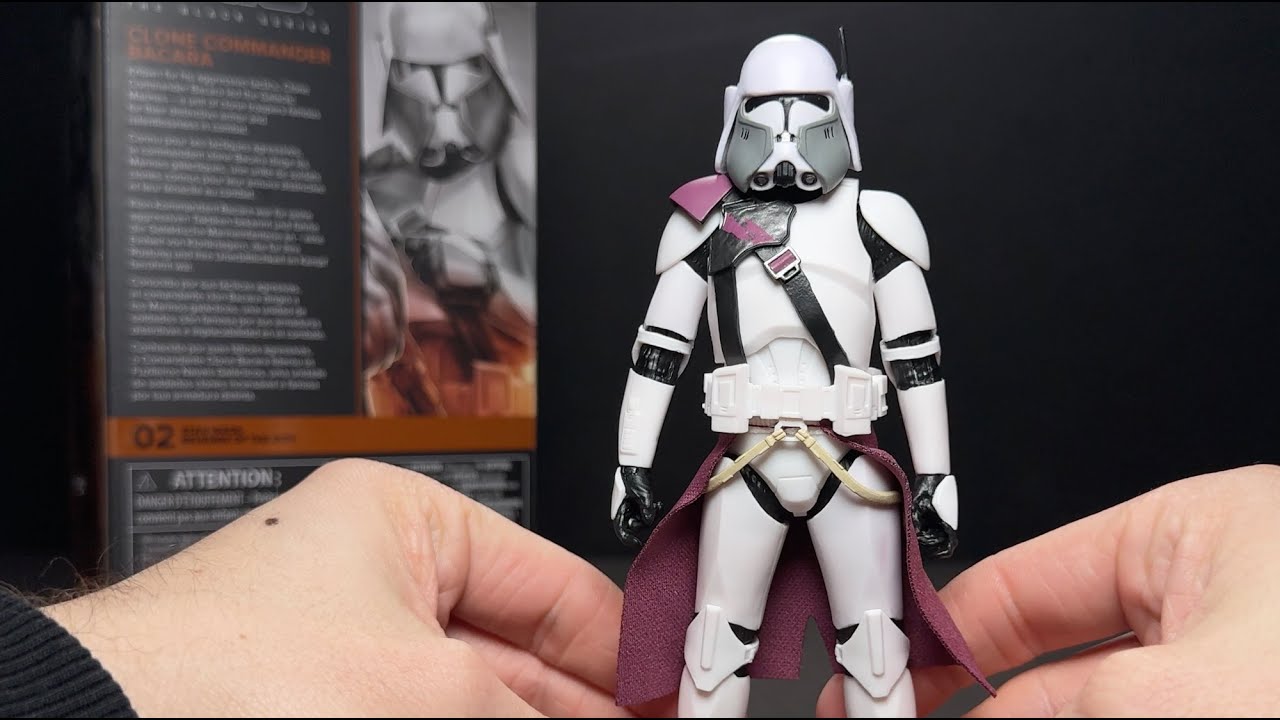 Clone Commander Bacara - Star Wars: Black Series Review