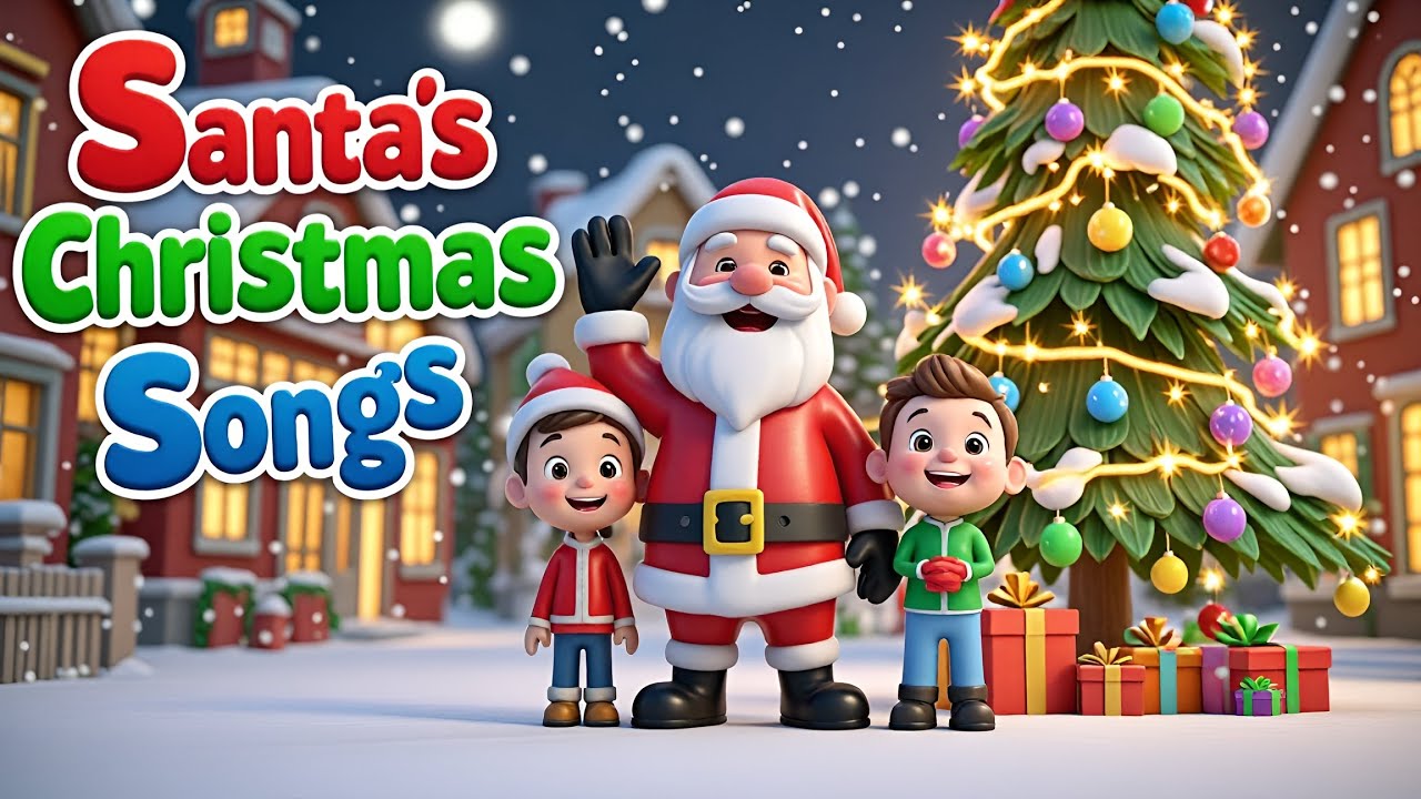 🎄 🎅Christmas Fun with Santa! ABC Song + Counting Song + Jingle Bells (Kids Compilation)