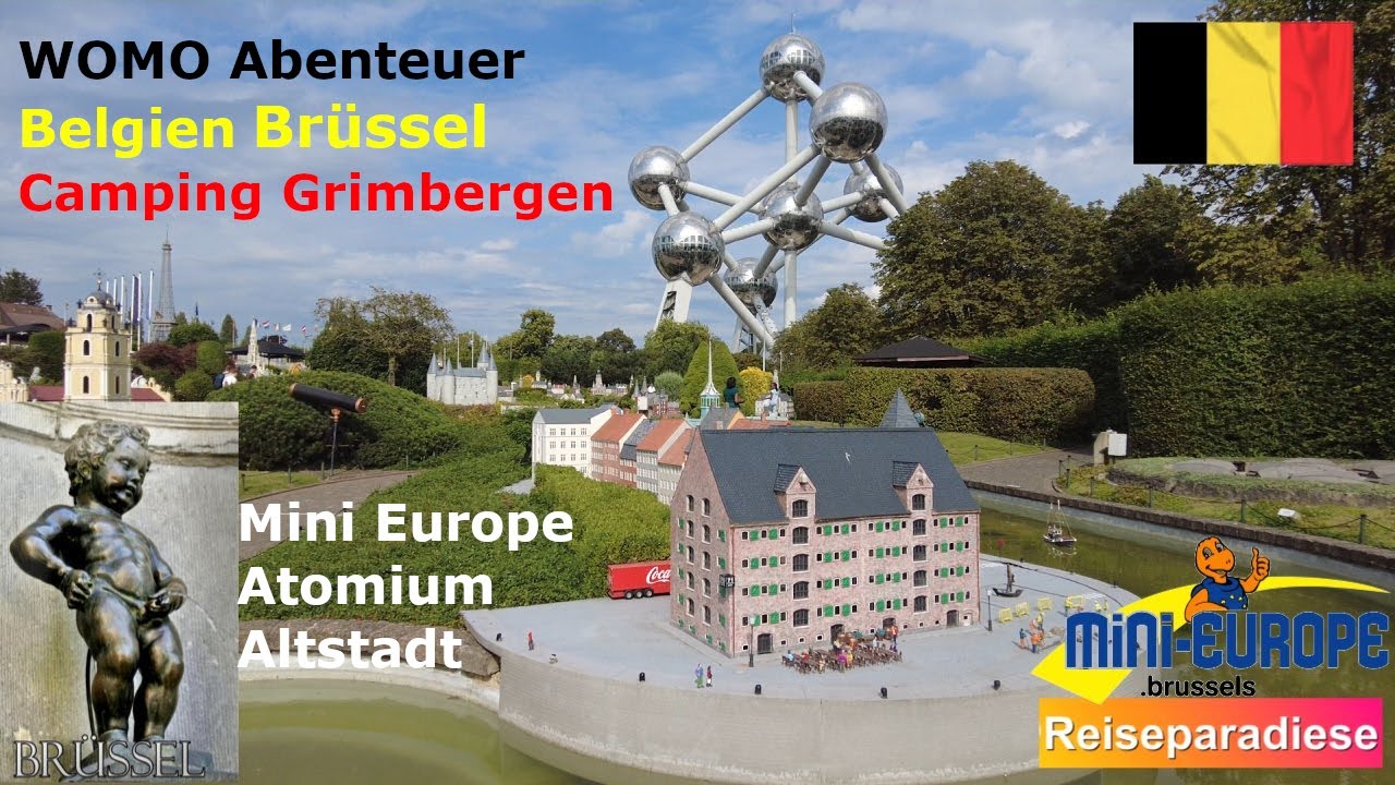 Belgien🇧🇪mit dem Wohnmobil🚐 Brüssel Camping Grimbergen🏕️Atomium Mini Europe🇪🇺Altstadt🏰