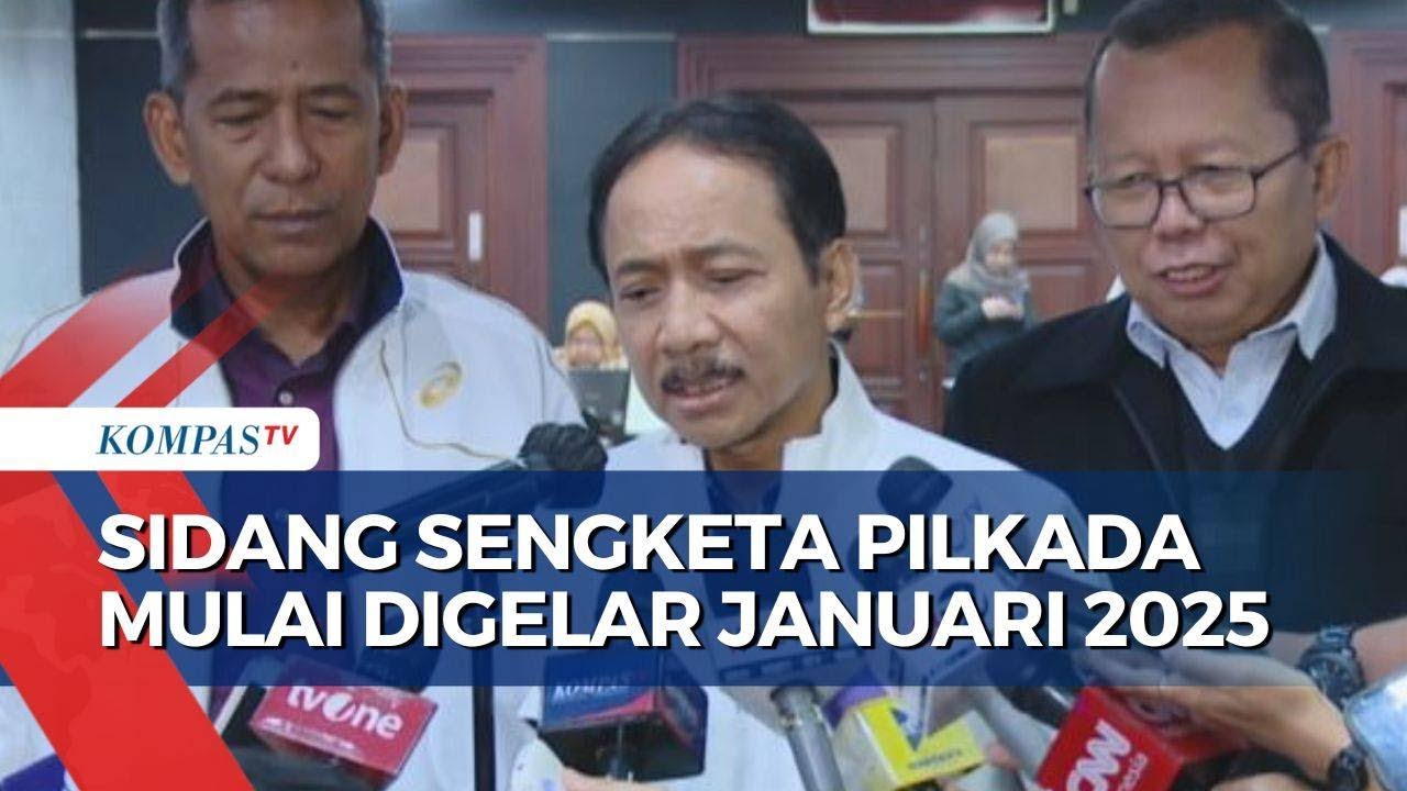 Sidang Sengketa Pilkada Dimulai Januari 2025, MK Bentuk 3 Panel Majelis Hakim