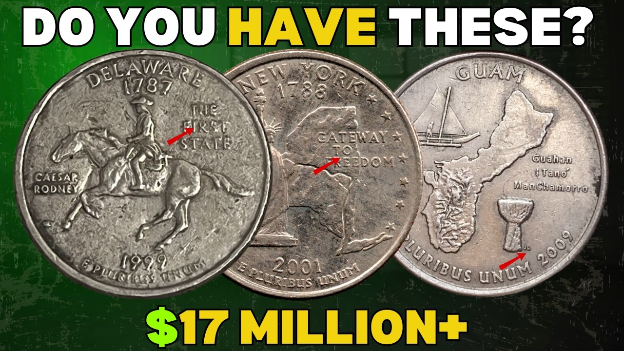 The Most Rare State Quarters That Are Worth BIG Money in 2026 – You Can Still Find These in Change