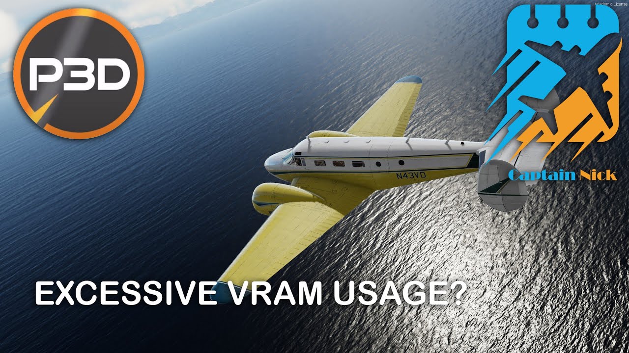 P3DV5 VRAM Settings Test....Got VRAM?