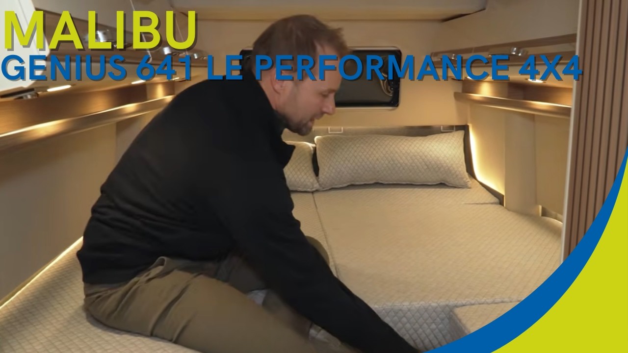 Malibu Genius 641 LE 4x4 | Compacte luxe buscamper op Mercedes Sprinter