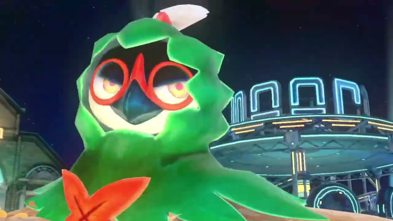 Pokken Tournament DX - Character Showcase: Decidueye