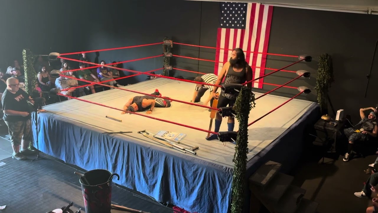HITMAN Wayne vs CHEEMA Hardcore title match WWZ 07-20-2025