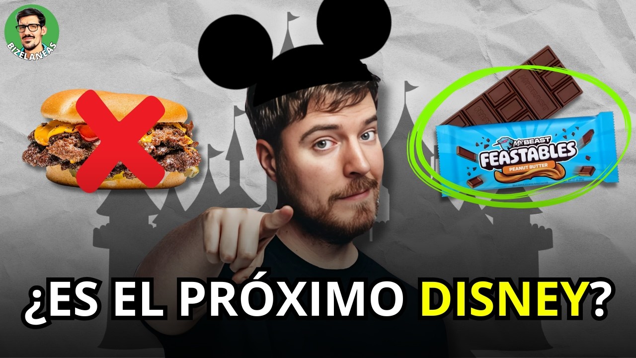 El plan secreto de MrBeast para derrotar a Disney │ #BIZELANEAS 259