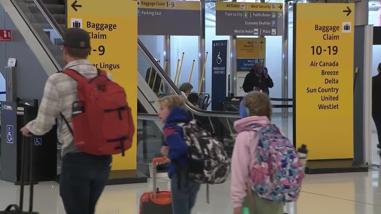 Denver International Airport's quiet policy being put to the test during busy holiday travel season