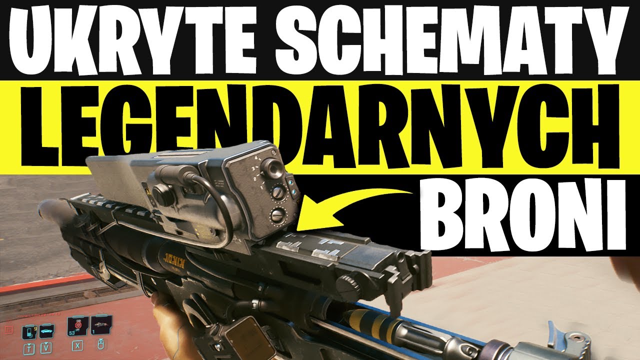 Cyberpunk 2077 - 5 Ukrytych legendarnych schematów broni - Możesz je zdobyć ZA DARMO #2 PORADNIK PL