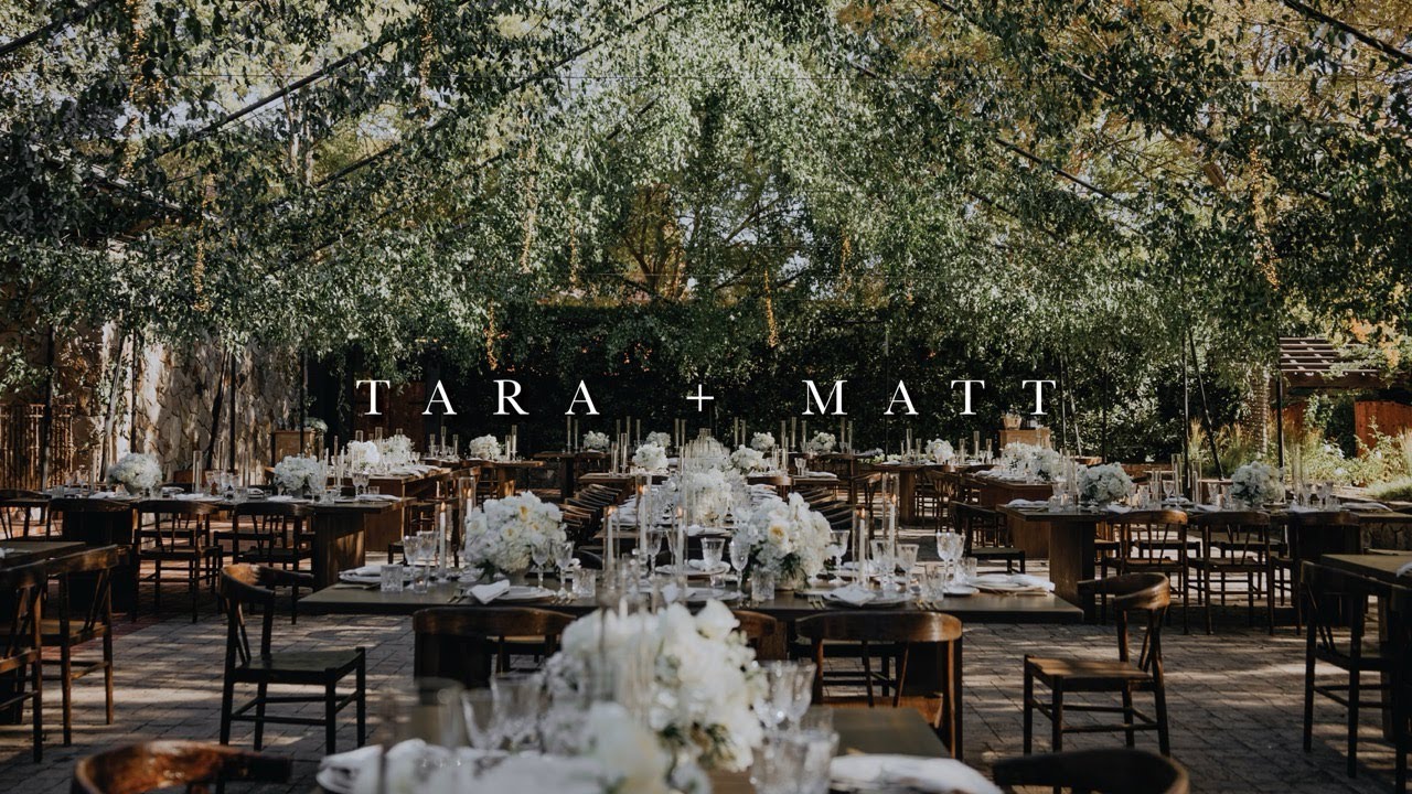 Tara + Matt | Napa Valley, California | 4K Wedding Film