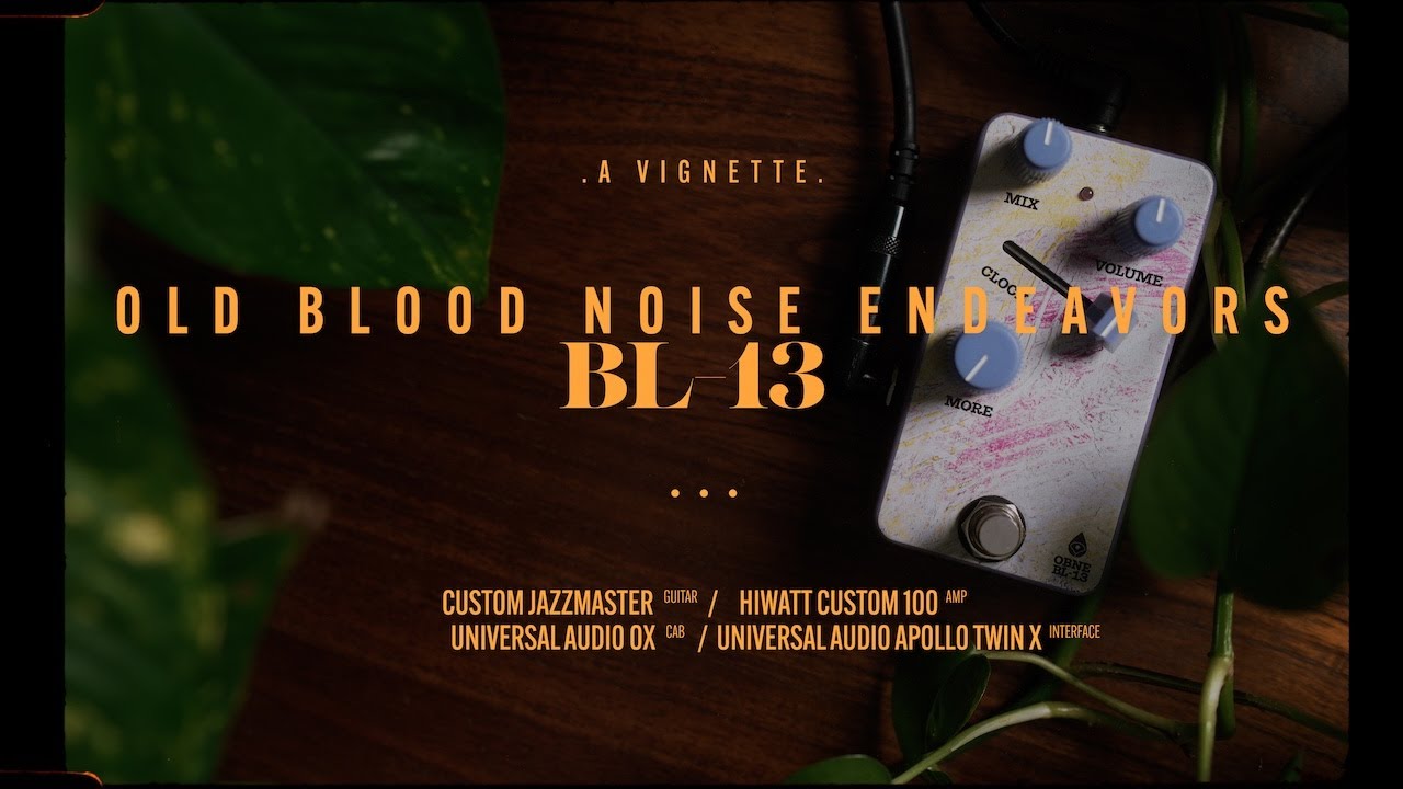 You CAN'T buy this Pedal - Old Blood Noise Endeavors BL-13 | Vignette Demos