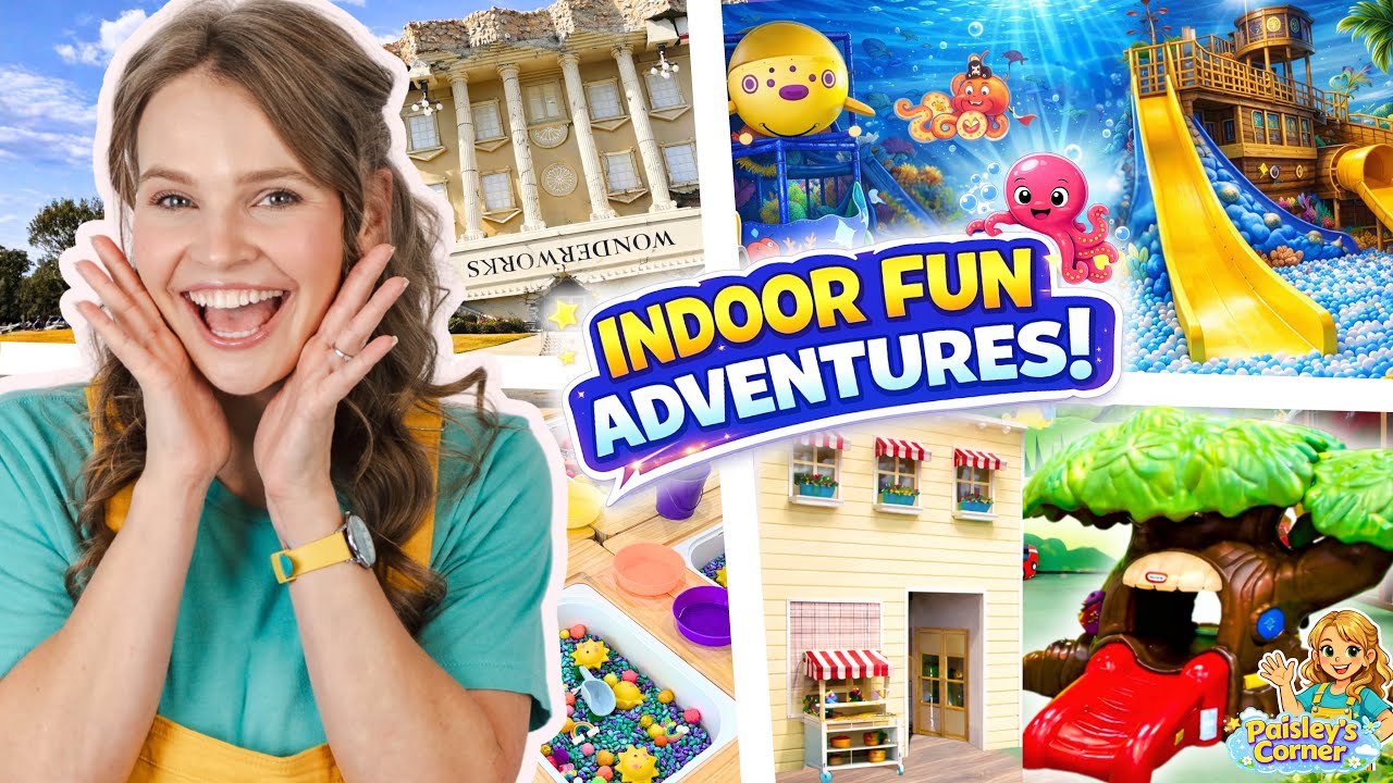 Toddler Learning Adventures with Silly Miss Lily | Seatopia, Indoor Playgrounds & STEM Fun for Kids