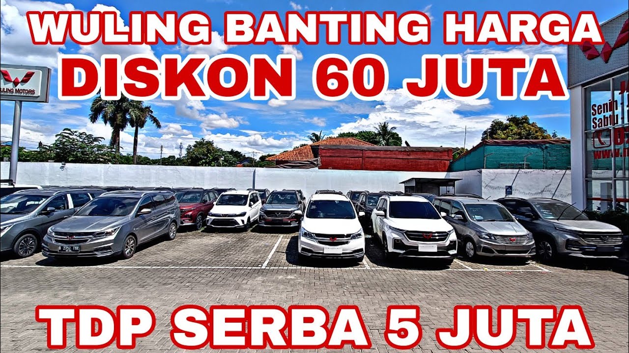 BAYAR 5 JUTA PILIH MOBIL !! WULING CIPUTAT KASIH DISKON SADIS, TOKO SEBELAH KEMAHALAN
