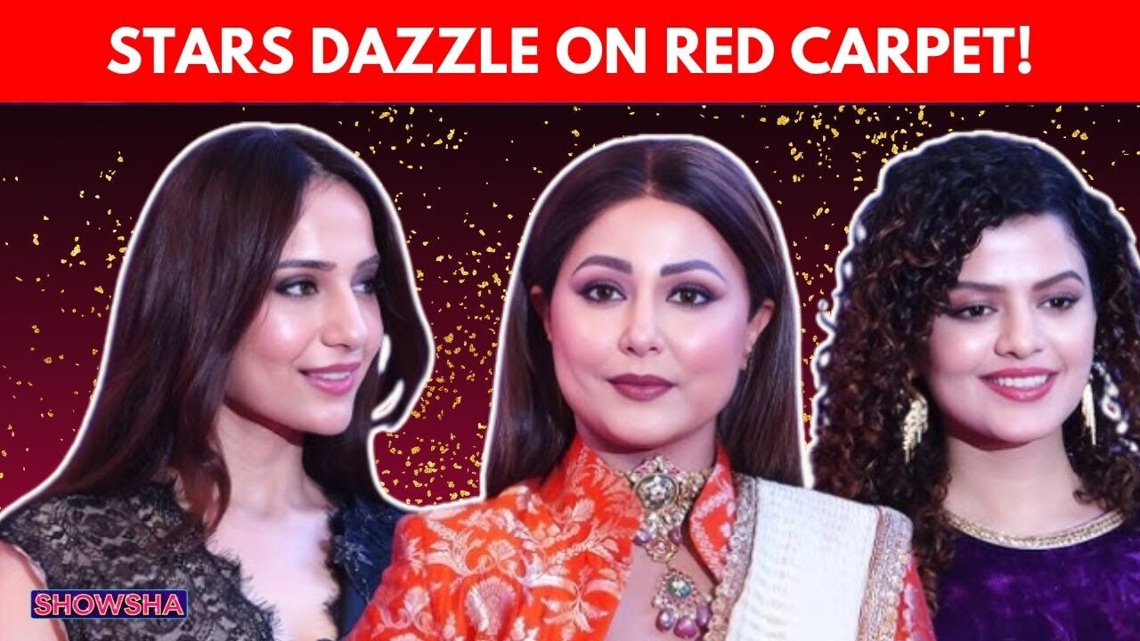 Hina Khan & MORE Shine On Red Carpet At An Awards Ceremony In Mumbai | WATCH