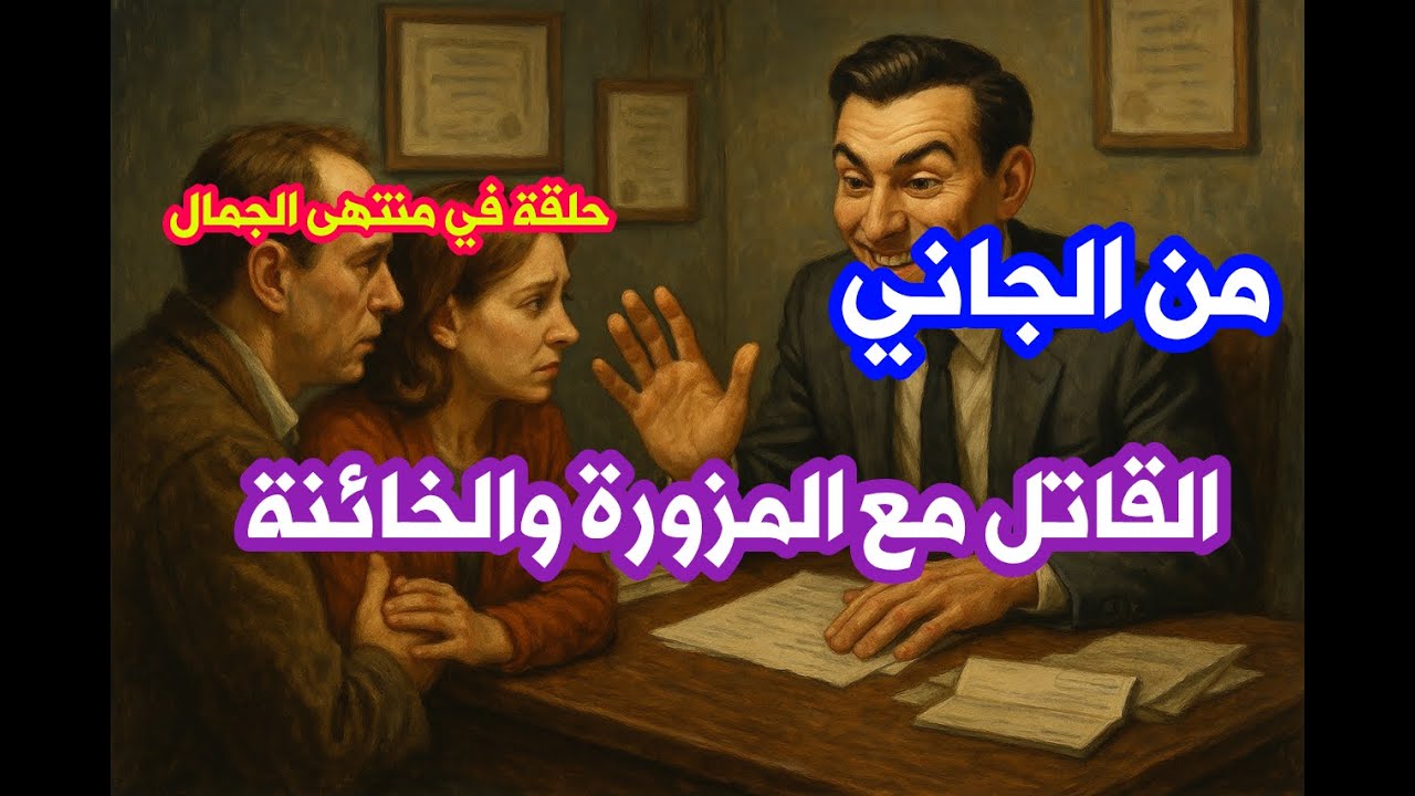 من الجاني حل لغز القاتل مع المزورة والخائنة