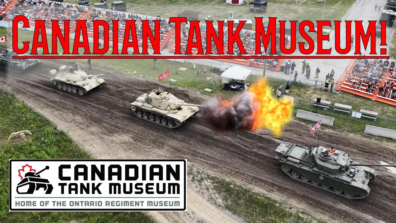 Canadian Tank Museum:  What a BLAST!