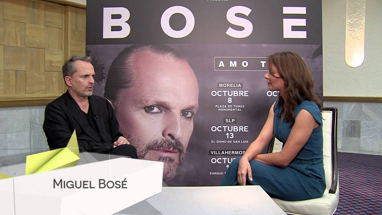 MIGUEL BOSÉ EN ENTREVISTA PARA CONEXIÓN CLARO