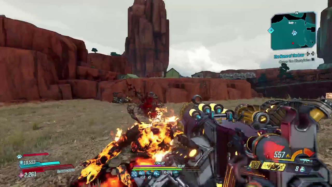 Borderlands 3. But my viewers get to choose what DLC I'm doing.