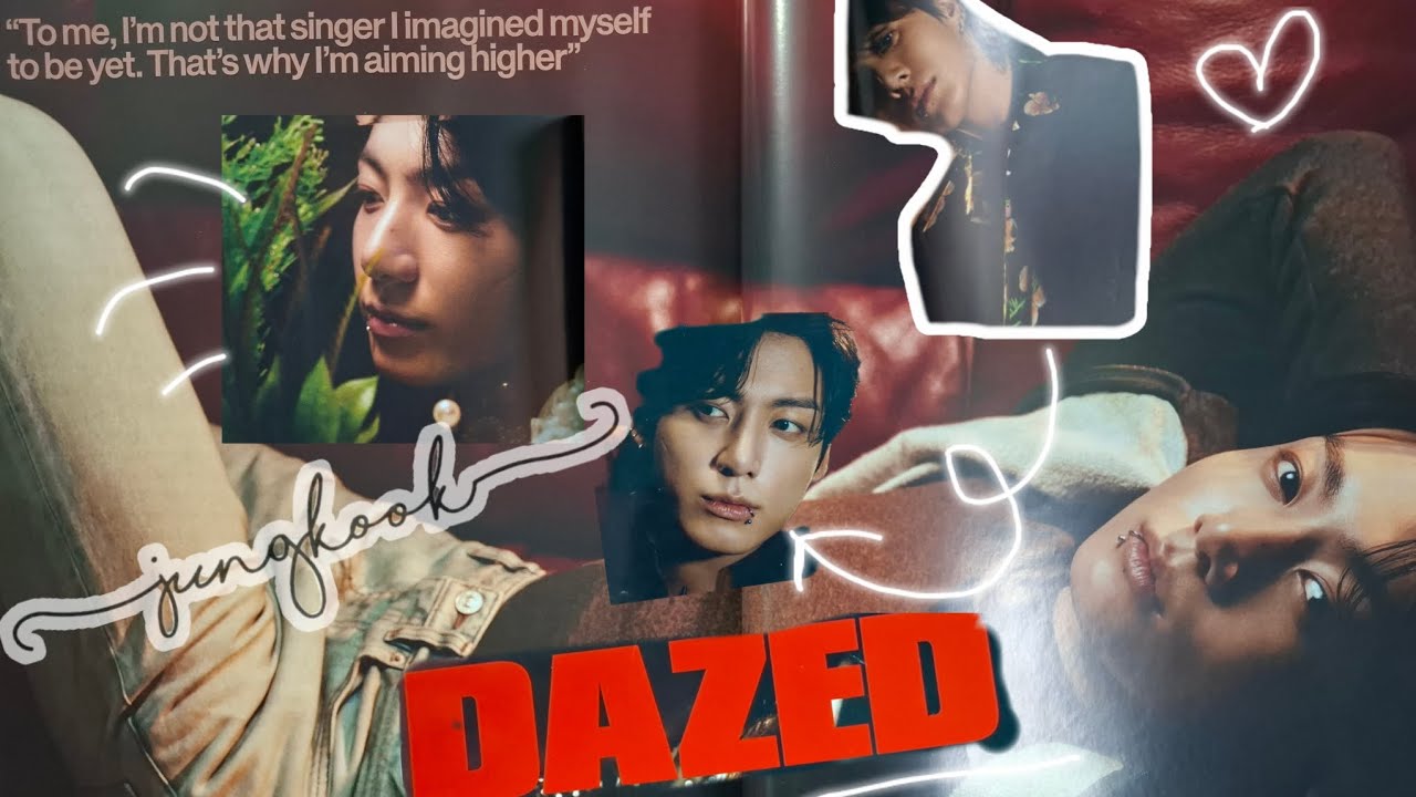 Jungkook DAZED photo shoot ❤️