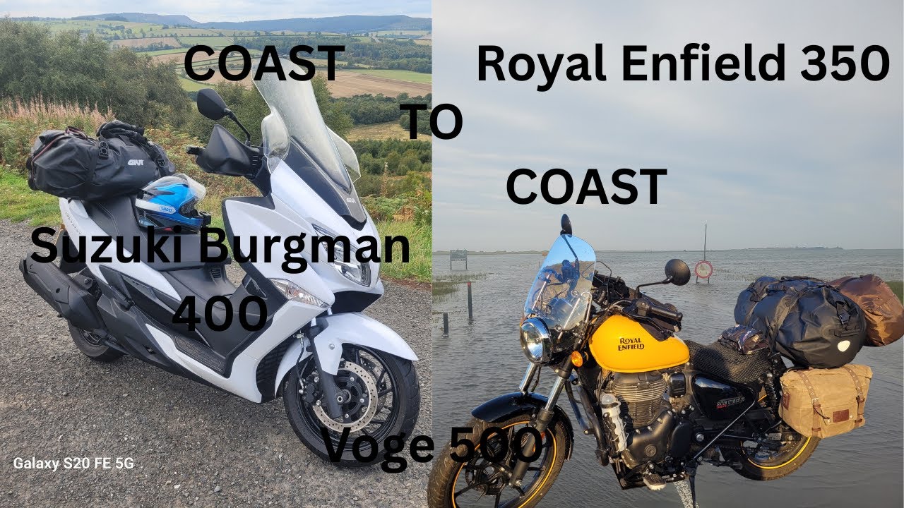 Hardknott pass to the holly island.  #suzukiburgman400  #Voge500 and #royalenfield 350 meteor