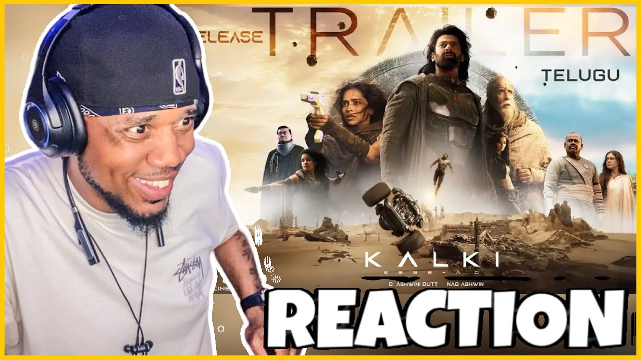 Kalki 2898 AD Release Trailer - Telugu | Prabhas | Amitabh | Kamal Haasan | Deepika | REACTION!!!