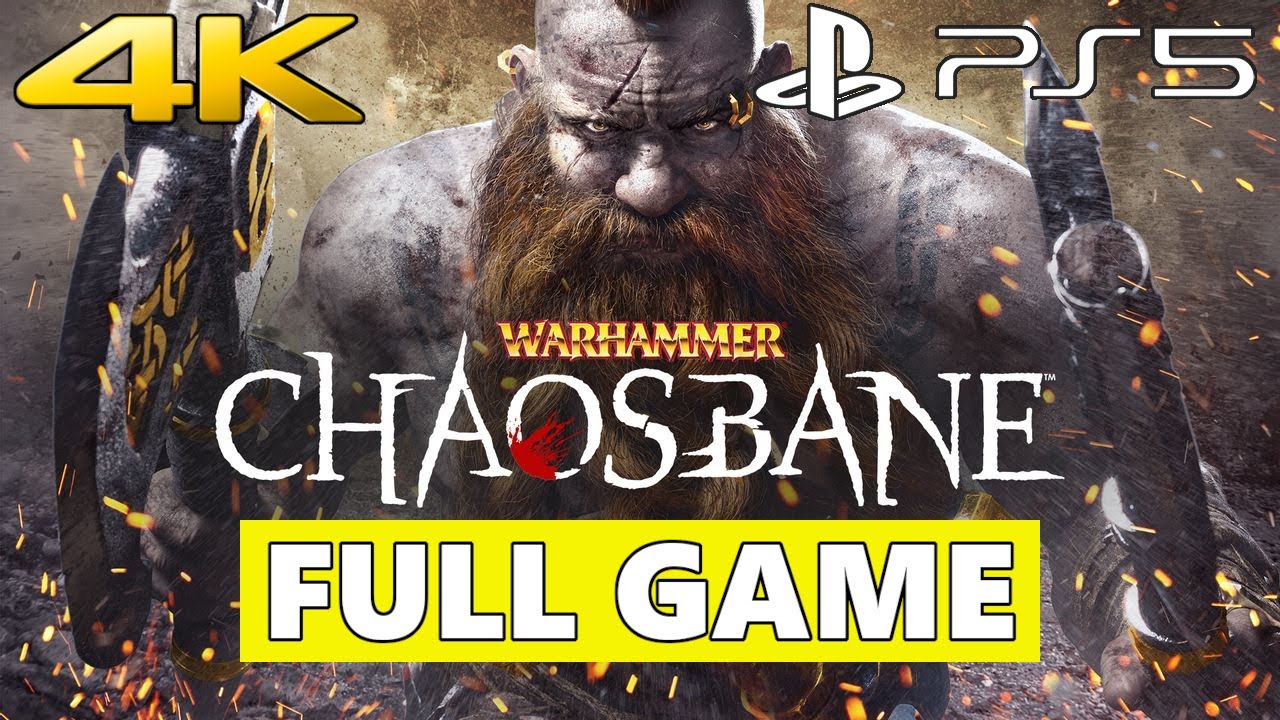 Warhammer: Chaosbane Full Walkthrough Gameplay - No Commentary 4K (PS5 Longplay)