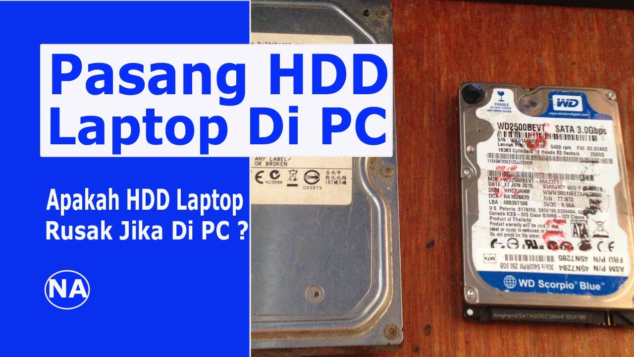 Hardisk Laptop Untuk PC // HDD Laptop Bisa Di PC?