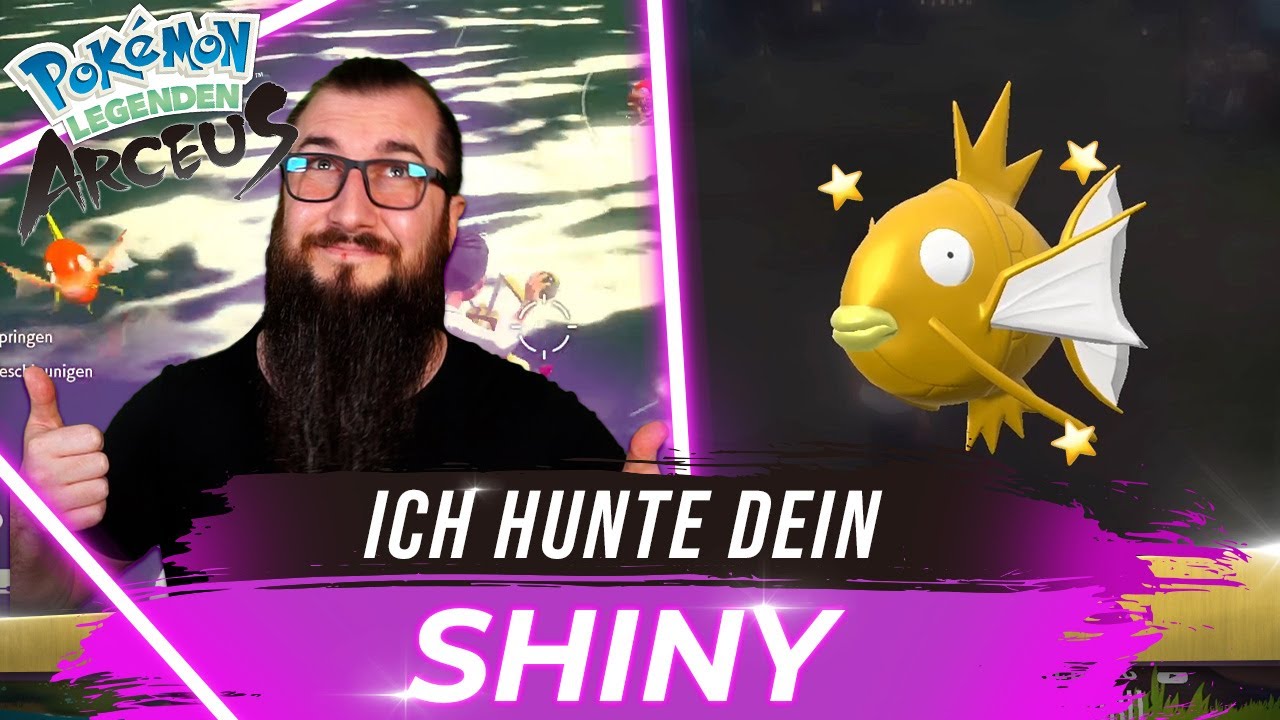 Ich hunte DEIN Shiny - Karpador l Pokemon Legenden: Arceus!