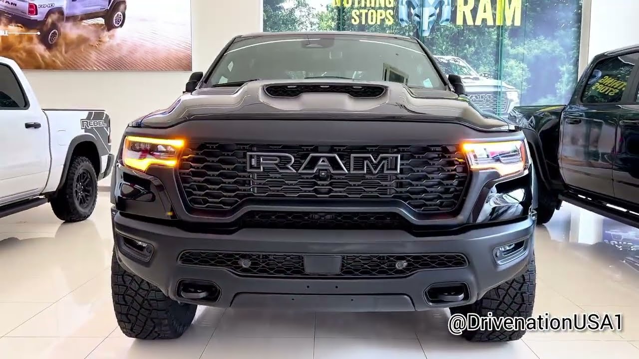 🔥 Обзор черного зверя 2026 RAM RHO! Лучший мощный пикап? 😱💪