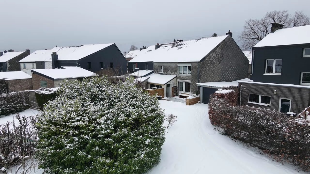 La précision du DJI neo 2 par temps hivernal...