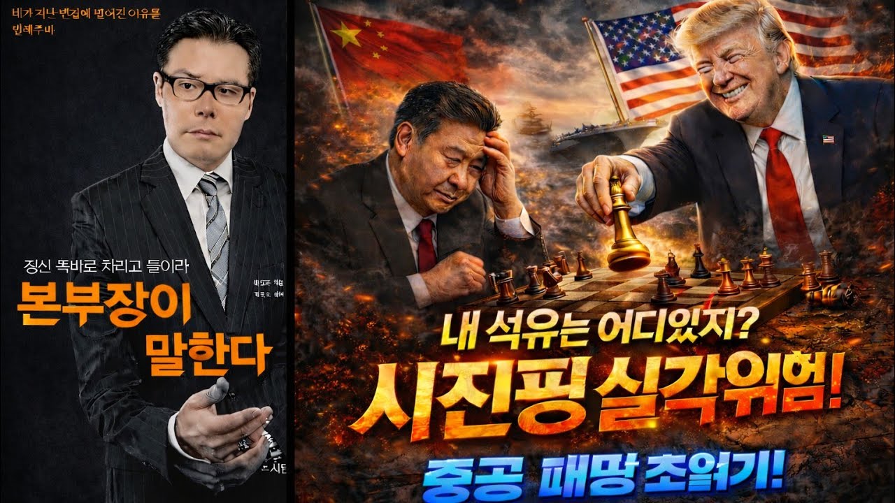내 석유는 다 어디 있지? 시진핑 실각 위험! 중공 패망 초읽기! 베네수엘라,이란 석유 그리고 북극, 파나마, 호르무즈 미국에게 다 빼겼다.이제 중공은 끝났다!
