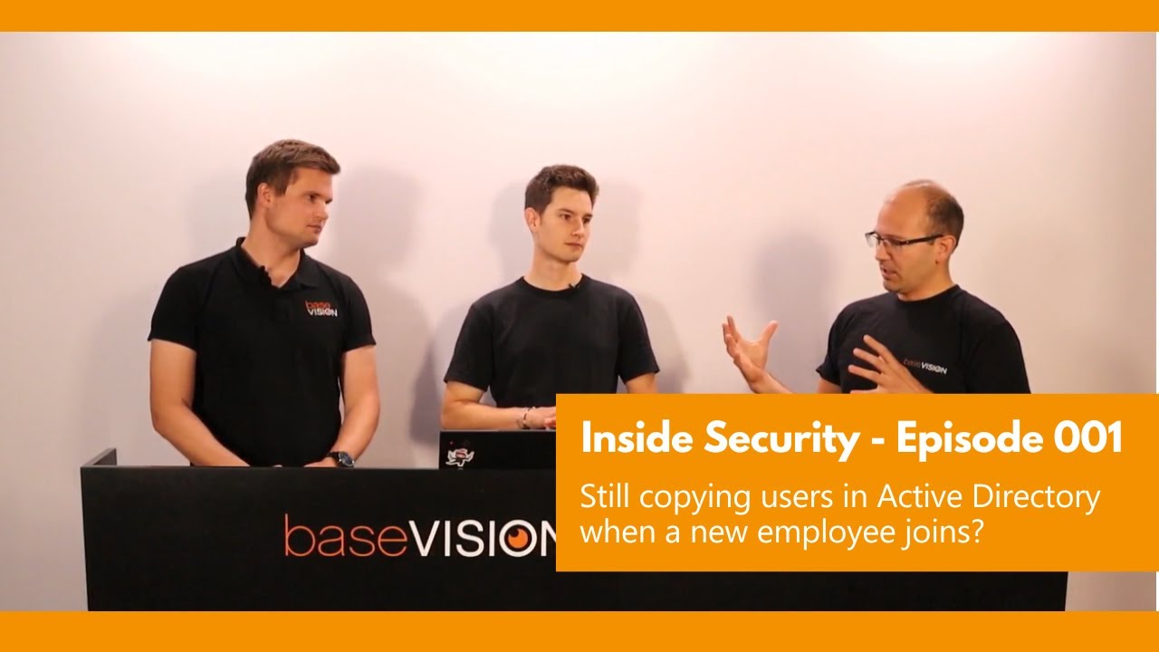 Still copying users in Active Directory when a new employee joins? - Episode 001