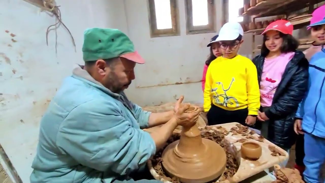 صباغة الفخار