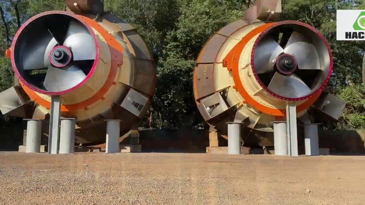 HACKER APRESENTA: TURBINA TIPO BULBO - A MELHOR OPÇÃO PARA USINAS DE BAIXÍSSIMA QUEDA