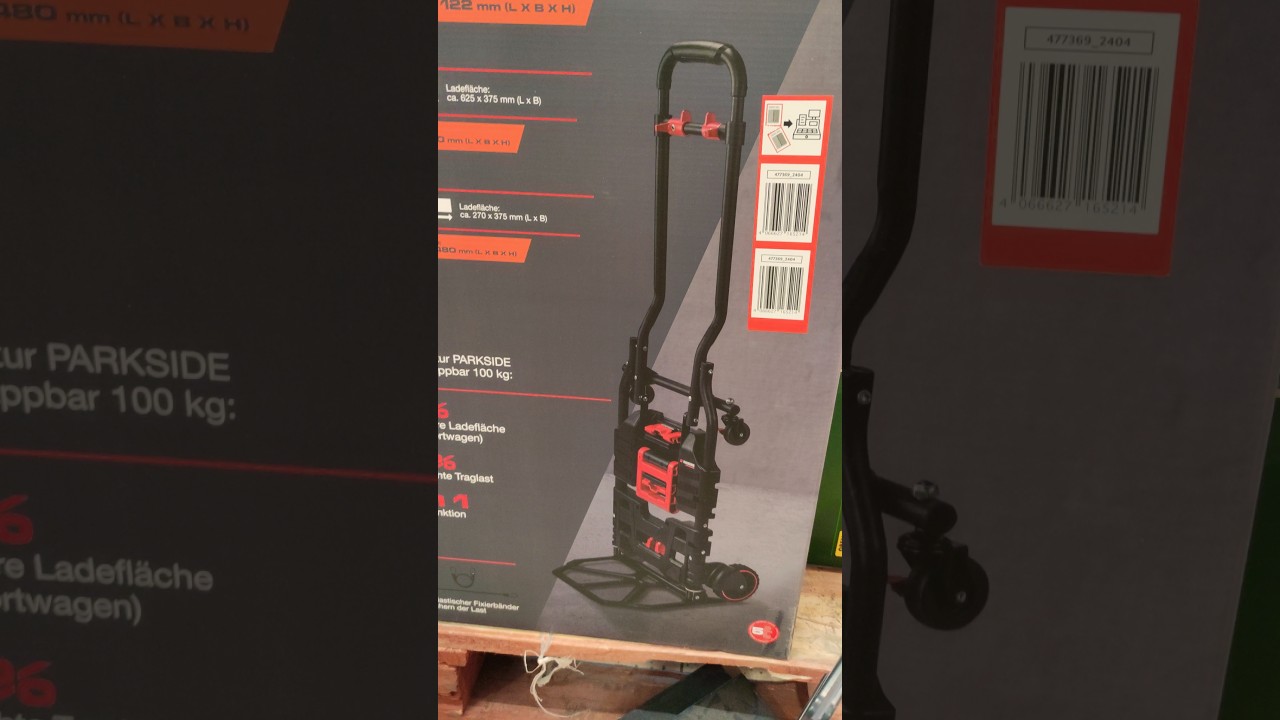 Parkside Performance W&oacute;zek Transportowy za 199zł #kaufland #parkside