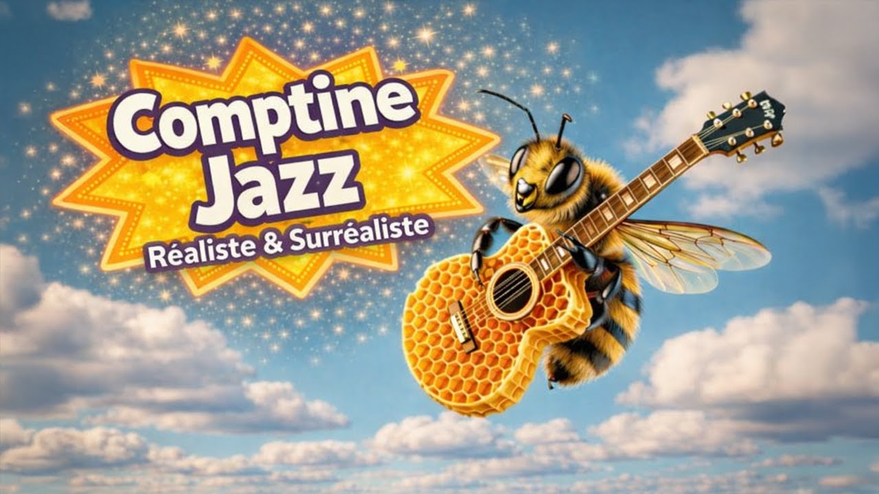 Une araignée sur le plancher 🕷️ Version JAZZ inédite (Comptine originale) 🎶