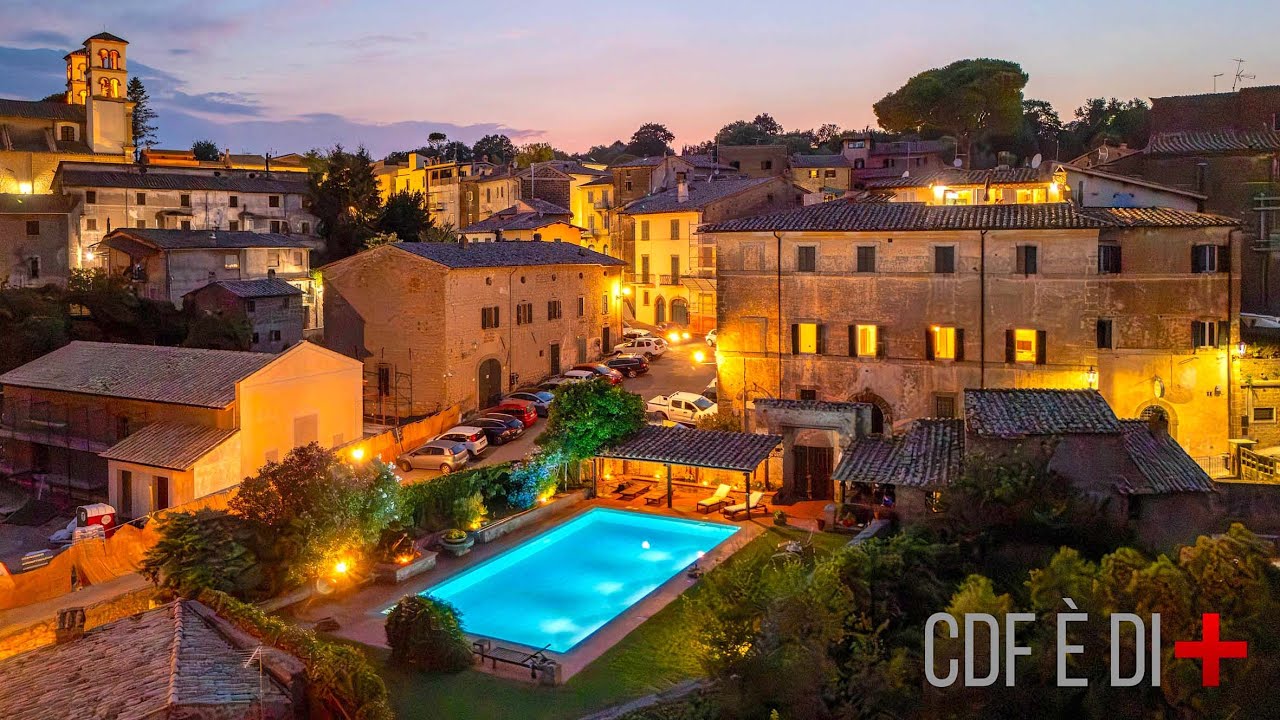 Bassano in Teverina (VT), Italy: Appartamento restaurato con piscina in palazzo del 500